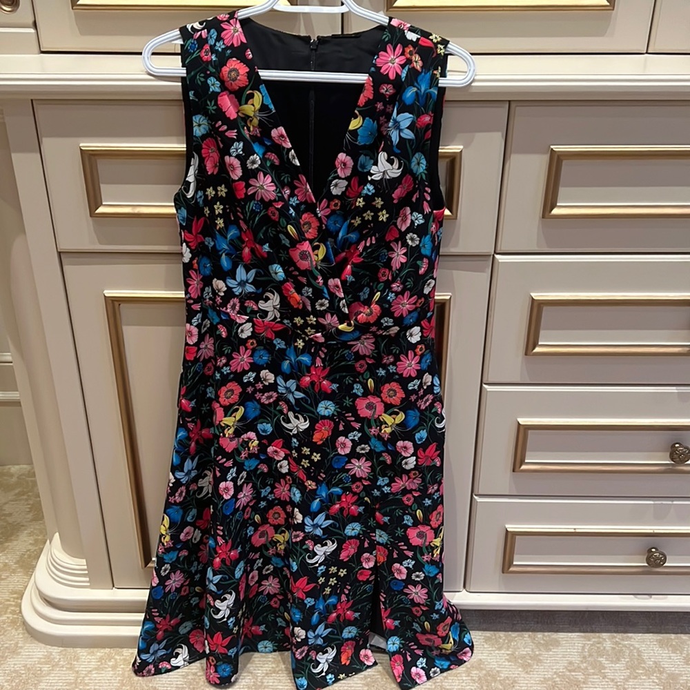 Floral Dress with slit NWOT